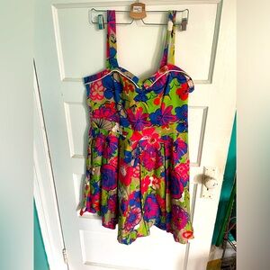 Beach bash mini pin up dress